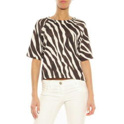 T-Shirt Michael Kors black-white